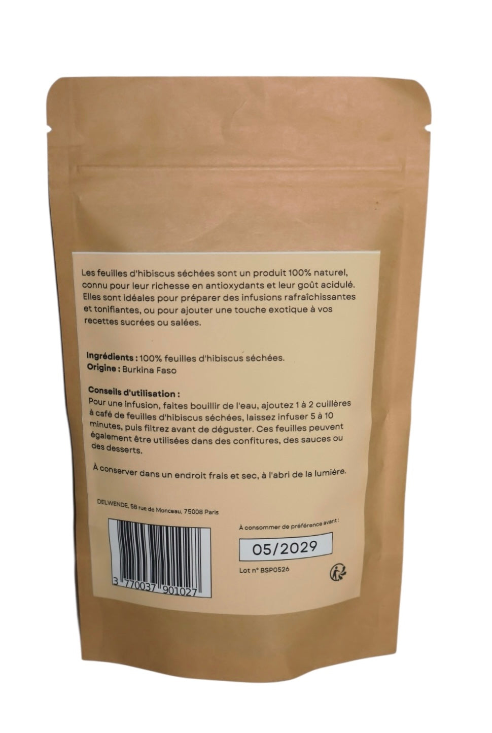 Infusion Hibiscus (Bissap)